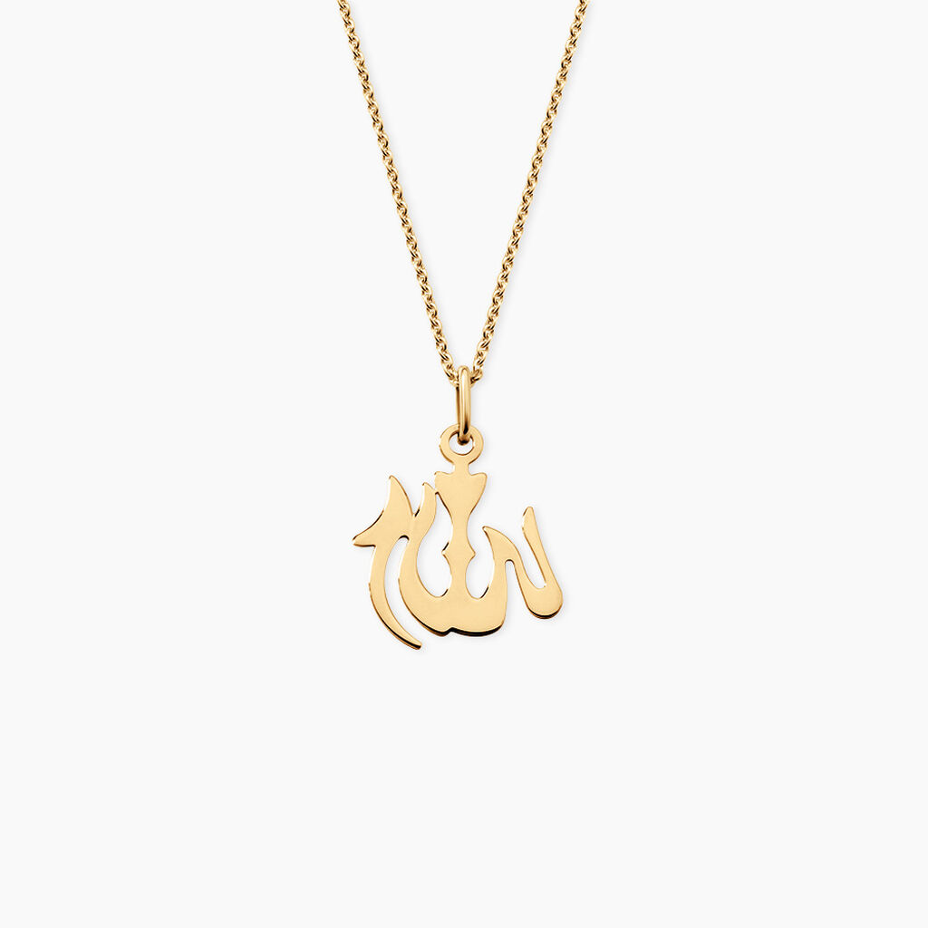 Pendentif Luz Argent Dor&eacute; A L'Or 750/1000 - Pendentifs Femme | Histoire d&rsquo;Or