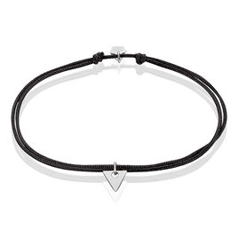 Bracelet Trilia Argent Blanc - Bracelets cordon Femme | Histoire d’Or