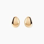 Boucles D'Oreilles Puces Classic Bold Plaqu&eacute; Or Jaune - Boucles d'oreilles fantaisie Femme | Histoire d&rsquo;Or