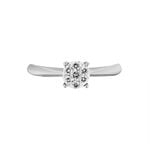 Bague Solitaire Dream Or Blanc Diamant - Bagues solitaires Femme | Histoire d&rsquo;Or