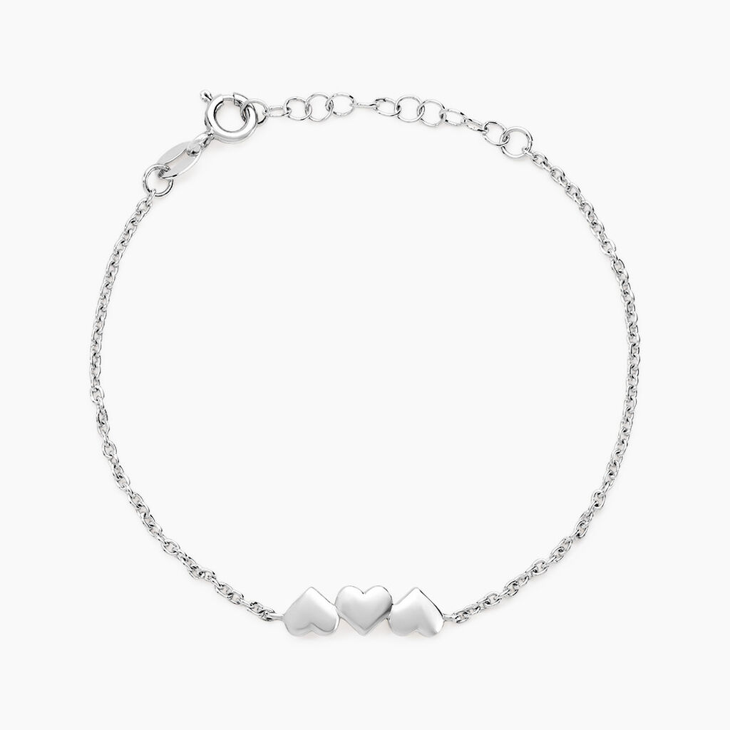 Bracelet Te Amo Argent Blanc - F&ecirc;te des m&egrave;res Femme | Histoire d&rsquo;Or