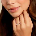 Bague Iris Platine Blanc Diamant - Bagues solitaires Femme | Histoire d&rsquo;Or