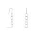 Boucles D'oreilles Pendantes Bulle Argent Blanc - Boucles d'oreilles fantaisie Femme | Histoire d’Or