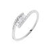 Bague Eternite Or Blanc Diamant - Bagues avec pierre Femme | Histoire d’Or