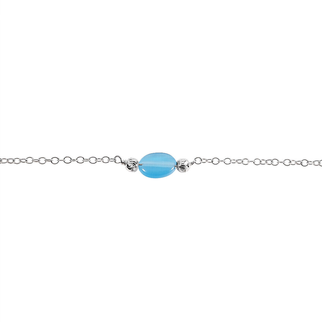 Bracelet Corelana Argent Blanc Pierre De Synthese - Bracelets Femme | Histoire d’Or