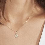 Pendentif Ange Penseur Or Jaune - Pendentifs Communion Enfant | Histoire d&rsquo;Or