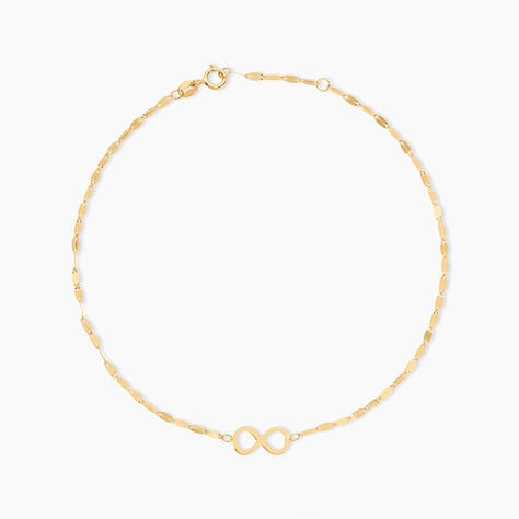 Cha&icirc;ne De Cheville Carlisa Or Jaune - Cha&icirc;nes de cheville Femme | Histoire d&rsquo;Or