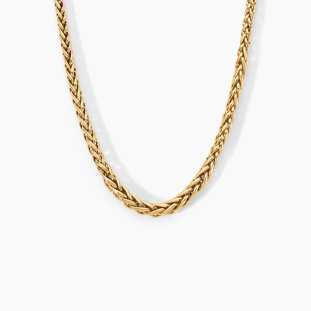 Collier Jany Danilo Maille Palmier Or Jaune - Chaines Femme | Histoire d&rsquo;Or