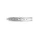 Alliance Laura Diamantee Ruban Plat Or Blanc - Alliances Famille | Histoire d’Or