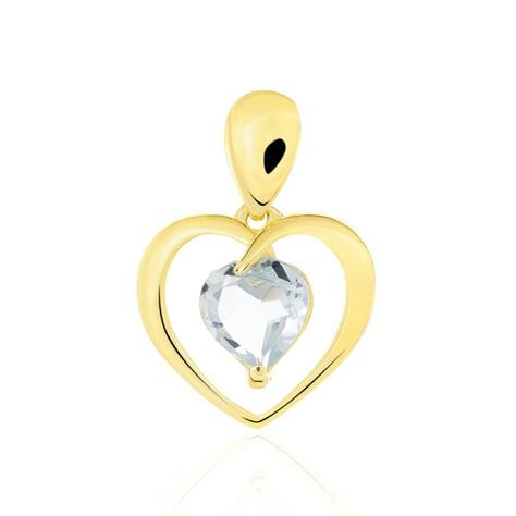 Pendentif Or Jaune Gurvan Topaze - Pendentifs Femme | Histoire d&rsquo;Or