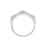 Bague Ros&eacute;e Or Blanc Diamant - Bagues avec pierre Femme | Histoire d&rsquo;Or