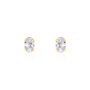 Boucles D'oreilles Puces Elea Or Jaune Oxyde