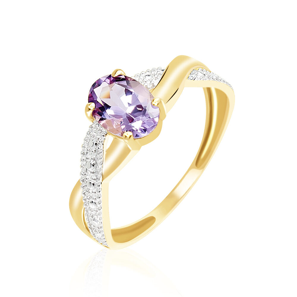 Bague pierre violette deals