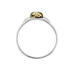 Bague Marquita Argent Blanc Ambre - Bagues solitaires Femme | Histoire d&rsquo;Or