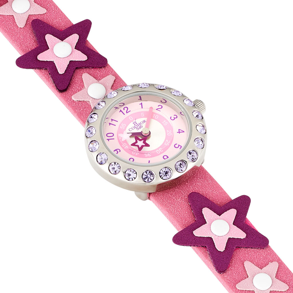 Montre Upp Etoile Rose - Montres Enfant | Histoire d&rsquo;Or