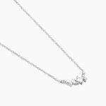 Collier Eclat d'Aurore Argent Blanc Oxyde De Zirconium - Colliers fantaisie Femme | Histoire d&rsquo;Or