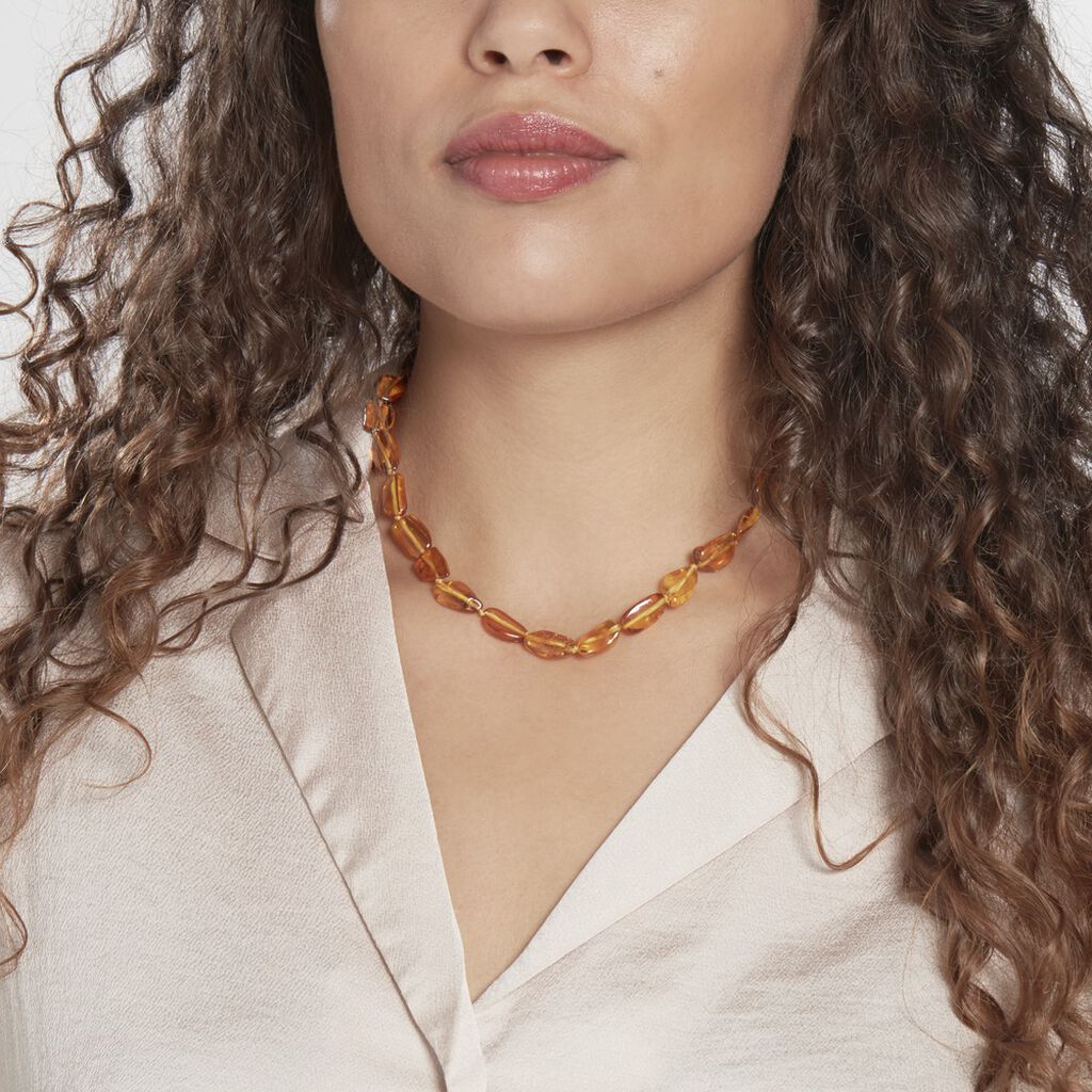 Collier Cososus Ambre - Colliers Femme | Histoire d’Or