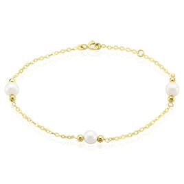 Bracelet Cannelle Or Jaune Perle De Culture - Bracelets Femme | Histoire d’Or