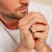 Bague Wallace Acier Blanc - Bagues fantaisie Homme | Histoire d’Or