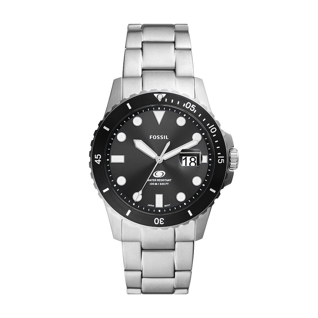 Montre Fossil Blue Dive Noir - Montres Homme | Histoire d&rsquo;Or