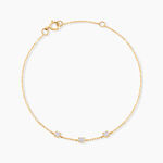 Bracelet Greetje Or Jaune Oxyde De Zirconium - F&ecirc;te des m&egrave;res Femme | Histoire d&rsquo;Or