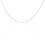 Cha&icirc;ne Imad Maille Gourmette Or Blanc - Chaines Famille | Histoire d&rsquo;Or