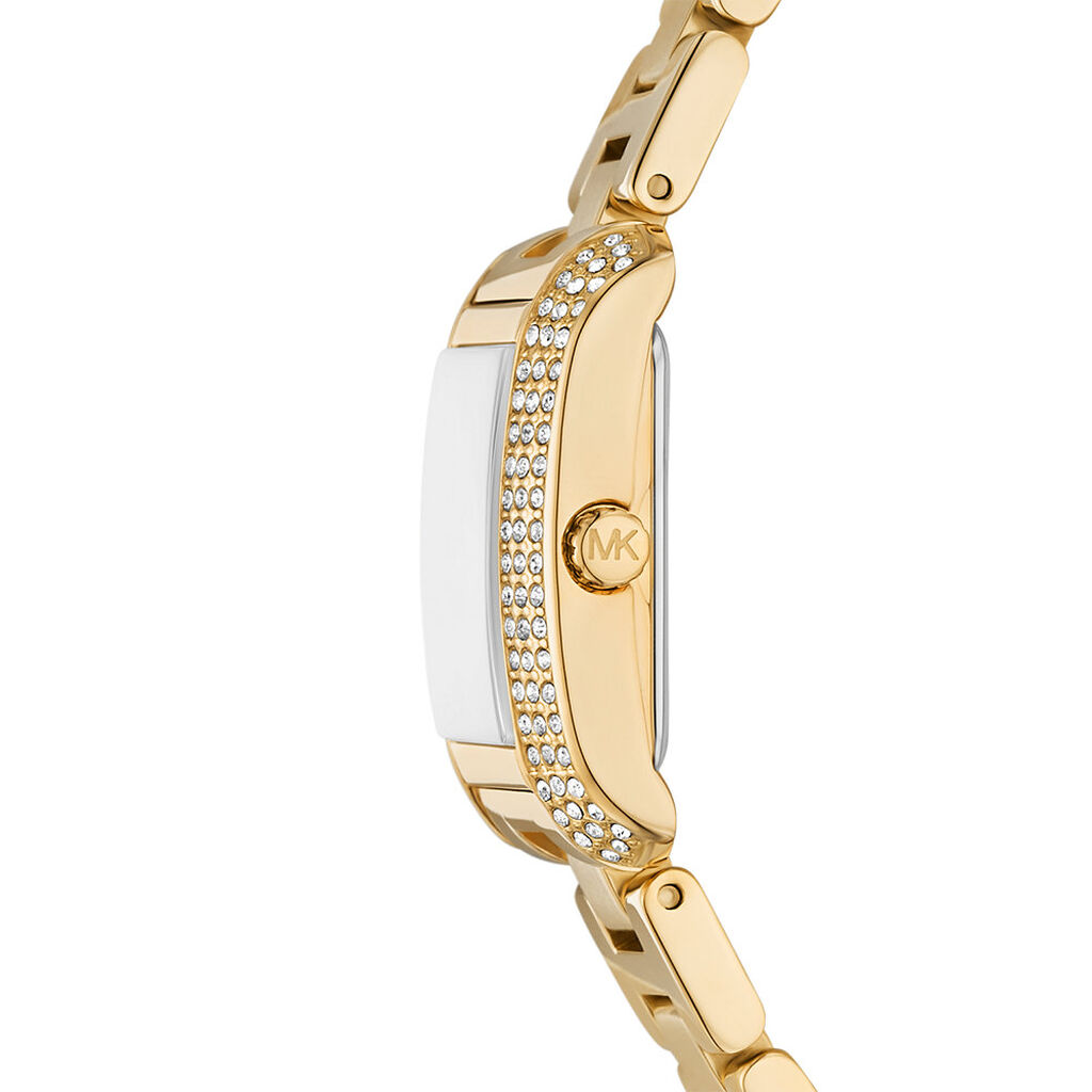 Montre Michael Kors Petite Emery Nacre Blanche - Id&eacute;es cadeaux Femme | Histoire d&rsquo;Or