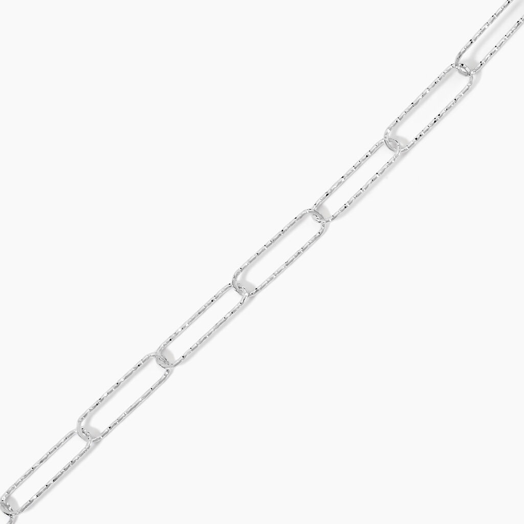 Bracelet Hekla Argent Blanc - Bracelets cha&icirc;ne Femme | Histoire d&rsquo;Or