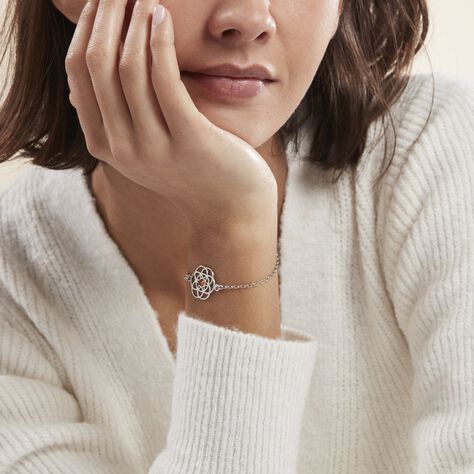 Bracelet Argent Blanc Aeson Ambre - Bracelets Femme | Histoire d’Or