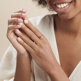 Bague Suzie Or Rose Diamant - Bagues avec pierre Femme | Histoire d’Or