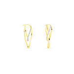 Cr&eacute;oles Merilyn Or Bicolore - Boucles d'oreilles cr&eacute;oles Femme | Histoire d&rsquo;Or