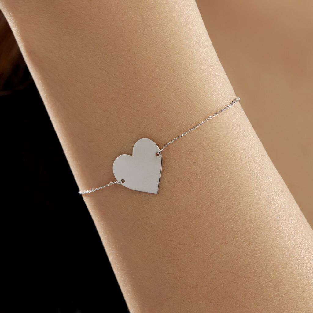 Bracelet Breanin Or Blanc - Bracelets Naissance Femme | Histoire d’Or