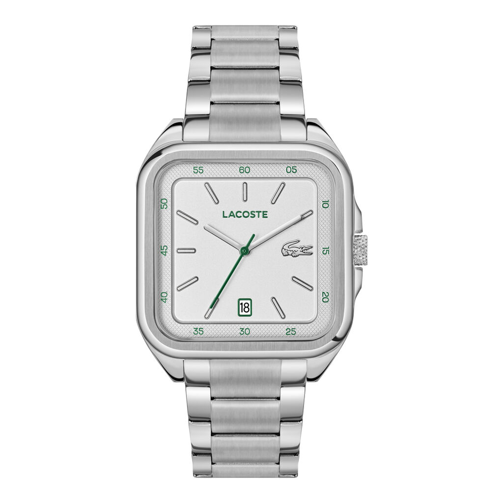 Montre Lacoste .12.12 Up Argenté - Nouveautés montres Homme | Histoire d’Or