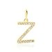 Pendentif Lettre Z Or Jaune Oxyde - Pendentifs Famille | Histoire d’Or