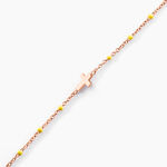 Bracelet Mimosa Argent Rose - Bracelets Femme | Histoire d&rsquo;Or