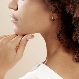 Créoles Cody Or Jaune - Boucles d'oreilles créoles Femme | Histoire d’Or