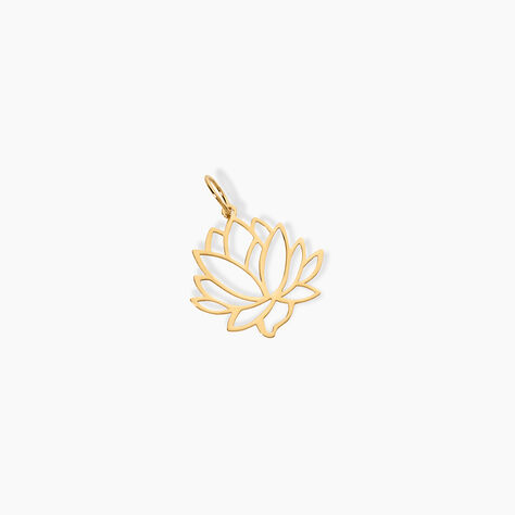 Pendentif Hadaya Lotus Or Jaune - Pendentifs Femme | Histoire d&rsquo;Or