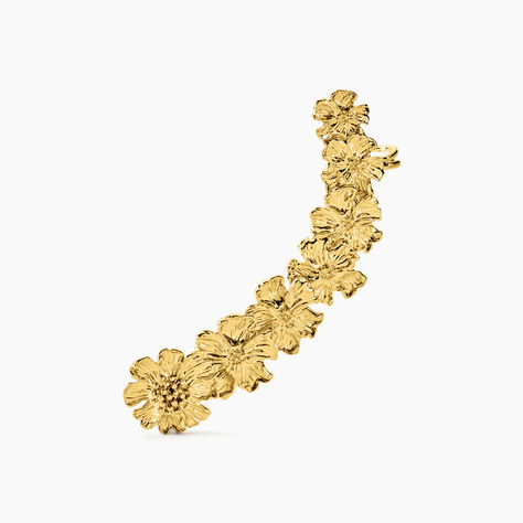 Bijou D'oreille Grimpant Unitaire Acier Inoxydable Jaune Dyonis - Boucles d'oreilles fantaisie Femme | Histoire d’Or