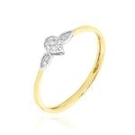 Bague Piers Or Jaune Diamant - Bagues avec pierre Femme | Histoire d&rsquo;Or