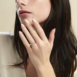Bague Or Jaune Clothilde Oxyde De Zirconium - Bagues solitaires Femme | Histoire d&rsquo;Or