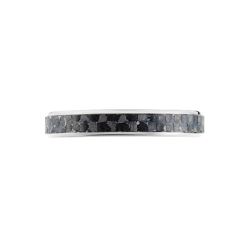 Alliance Mattew Titane Blanc - Alliances Homme | Histoire d’Or