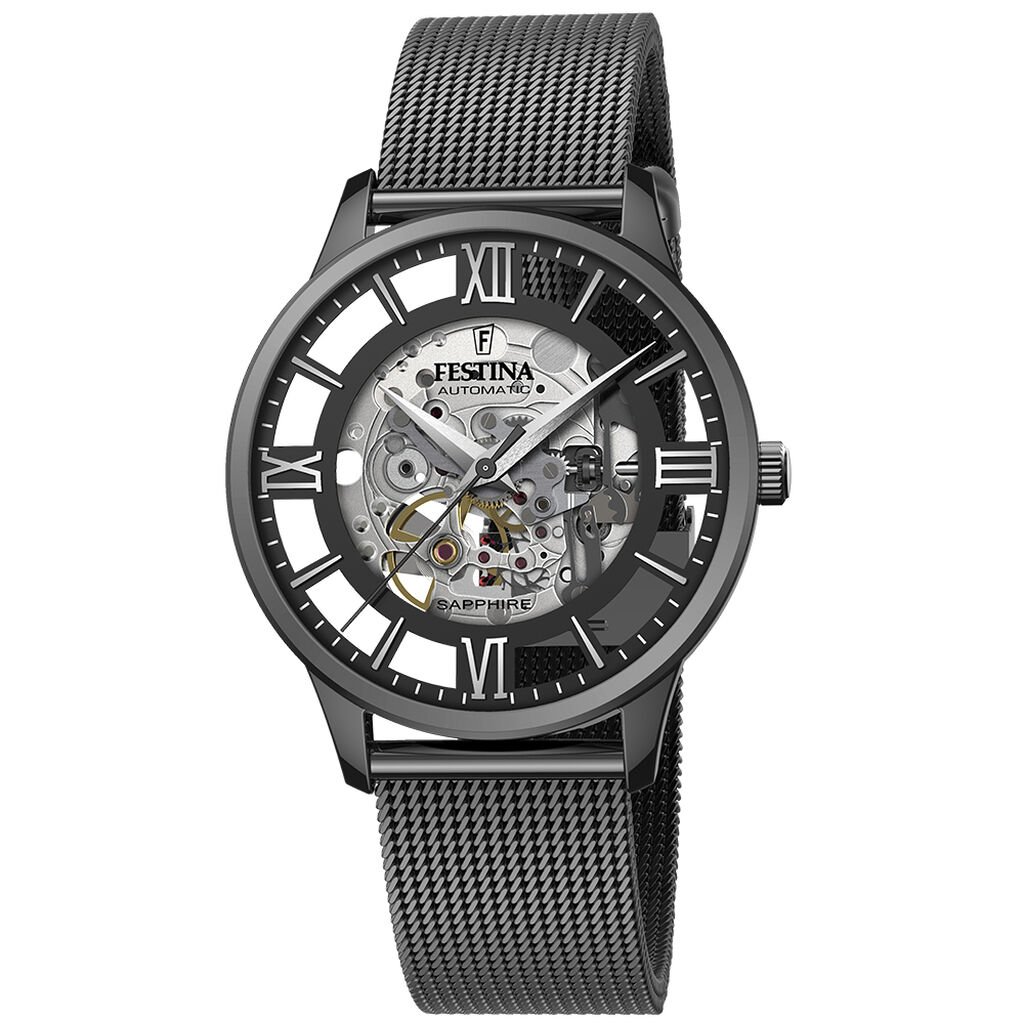 Montre Festina Squelette Blanc - Montres Homme | Histoire d’Or