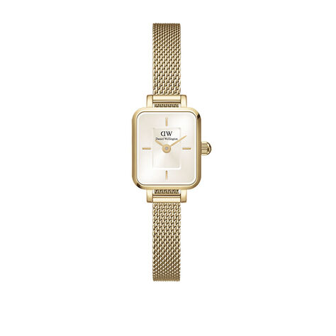 Montre Daniel Wellington Quadro Mini Champagne - Montres Femme | Histoire d’Or