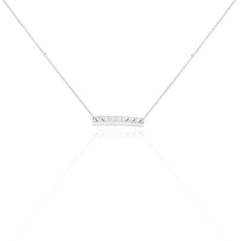 Collier Cyprine Or Blanc Diamant - Colliers Femme | Histoire d’Or