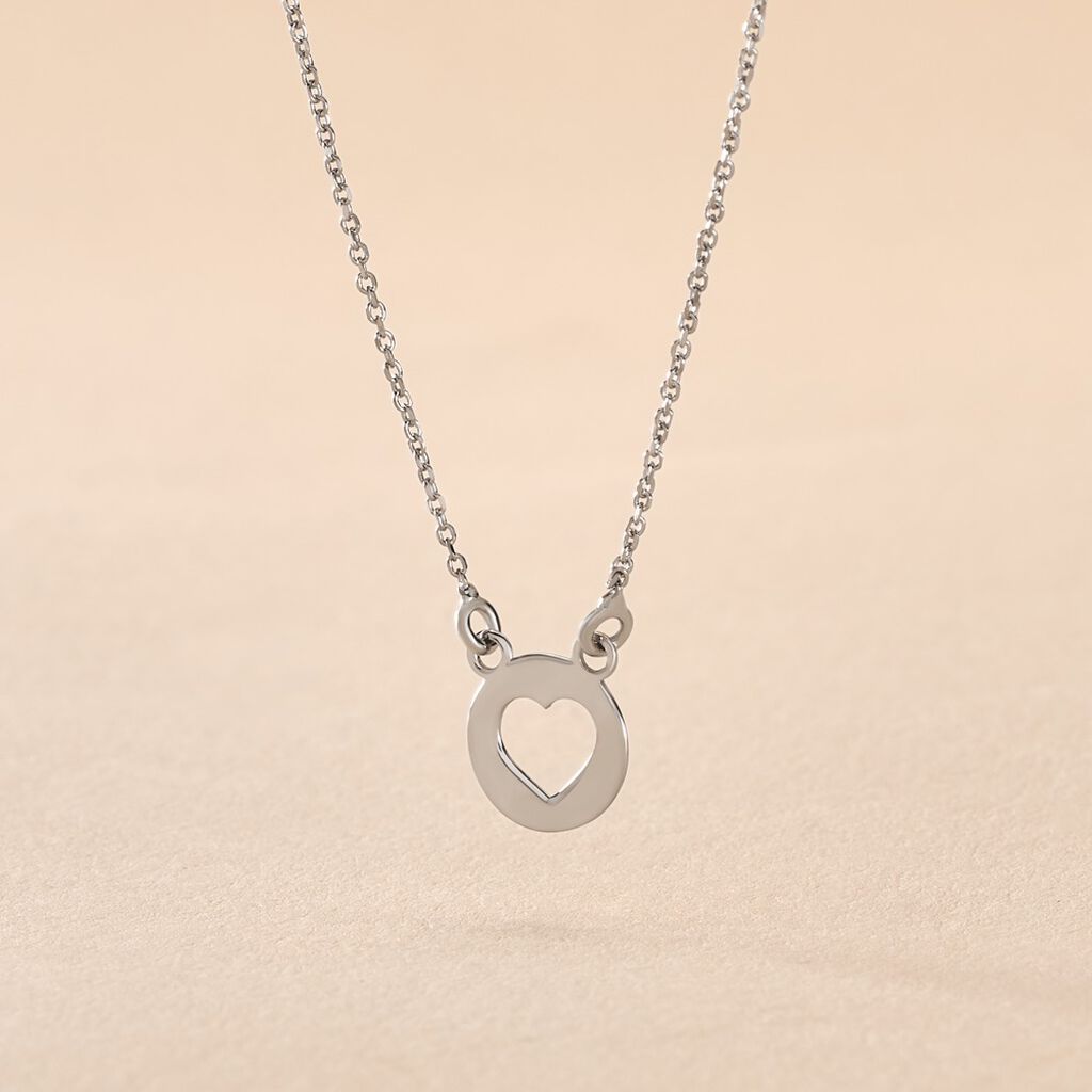 Collier Elenza Argent Blanc - Colliers fantaisie Femme | Histoire d&rsquo;Or