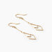 Boucles D'oreilles Pendantes Swanny Or Jaune - Boucles d'oreilles pendantes Femme | Histoire d’Or
