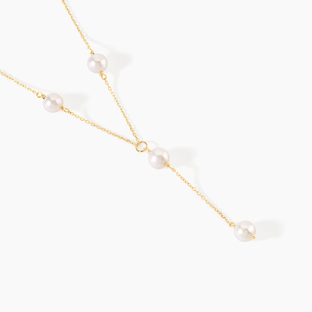 Collier Persis Or Jaune Perle De Culture - Colliers Femme | Histoire d&rsquo;Or