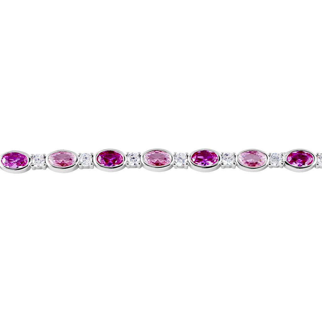 Bracelet Brielle Argent Blanc Oxyde De Zirconium - Bracelets Femme | Histoire d&rsquo;Or
