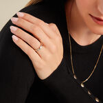 Alliance Effet Epi Mat Ruban Plat Or Bicolore - Alliances Unisex | Histoire d&rsquo;Or