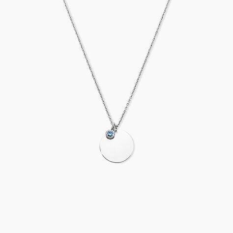 Collier Aleksandra Argent Blanc Oxyde De Zirconium - Colliers fantaisie Femme | Histoire d’Or
